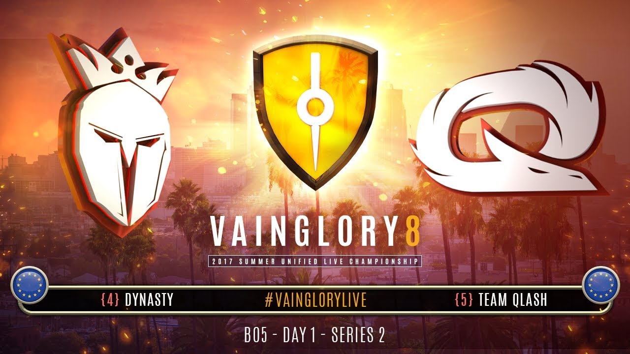 Dynasty VS Team QLASH Summer Season 2017 NA EU Championship Match