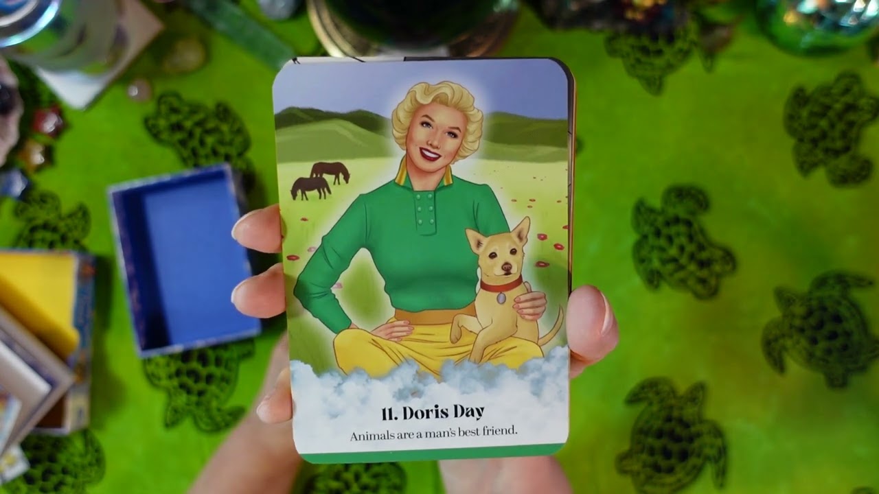 CELEBRITY SPIRIT ORACLE - Deck Review - MESSAGES FROM FAMOUS ICONS CHANNELED BY MEDIUM KERRIE ERWIN