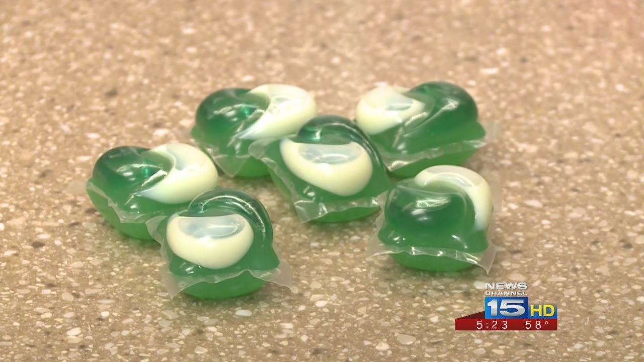 Detergent pod dangers