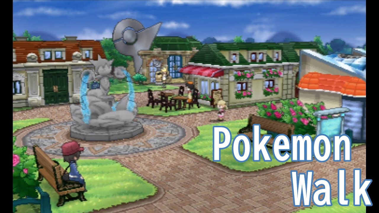 Pokemon XY Walk 【Santalune City】