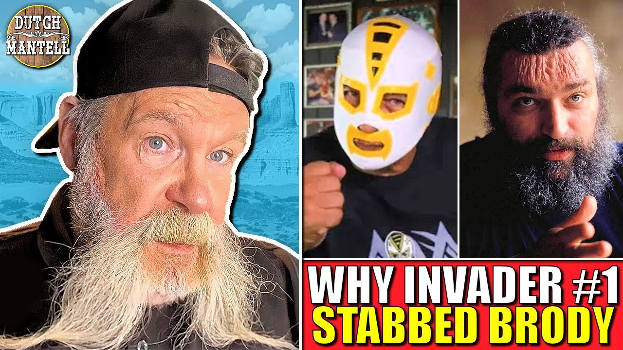 Dutch Mantell on the REAL Reason Invader #1 Stabbed Bruiser Brody