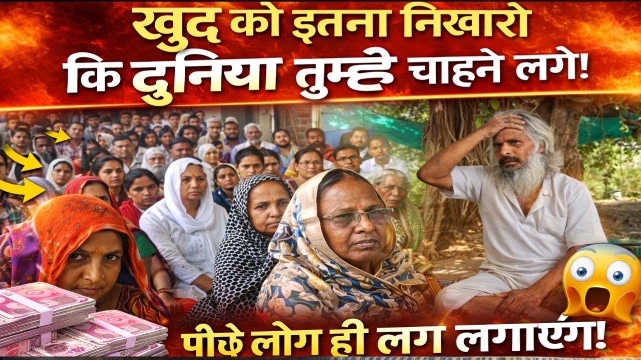 🤱खुद को इतना निखारो कि दुनिया तुम्हें चाहने लगे |🤱 आत्मविकास की सच्ची शक्ति | 🕉️#आत्मज्ञान 