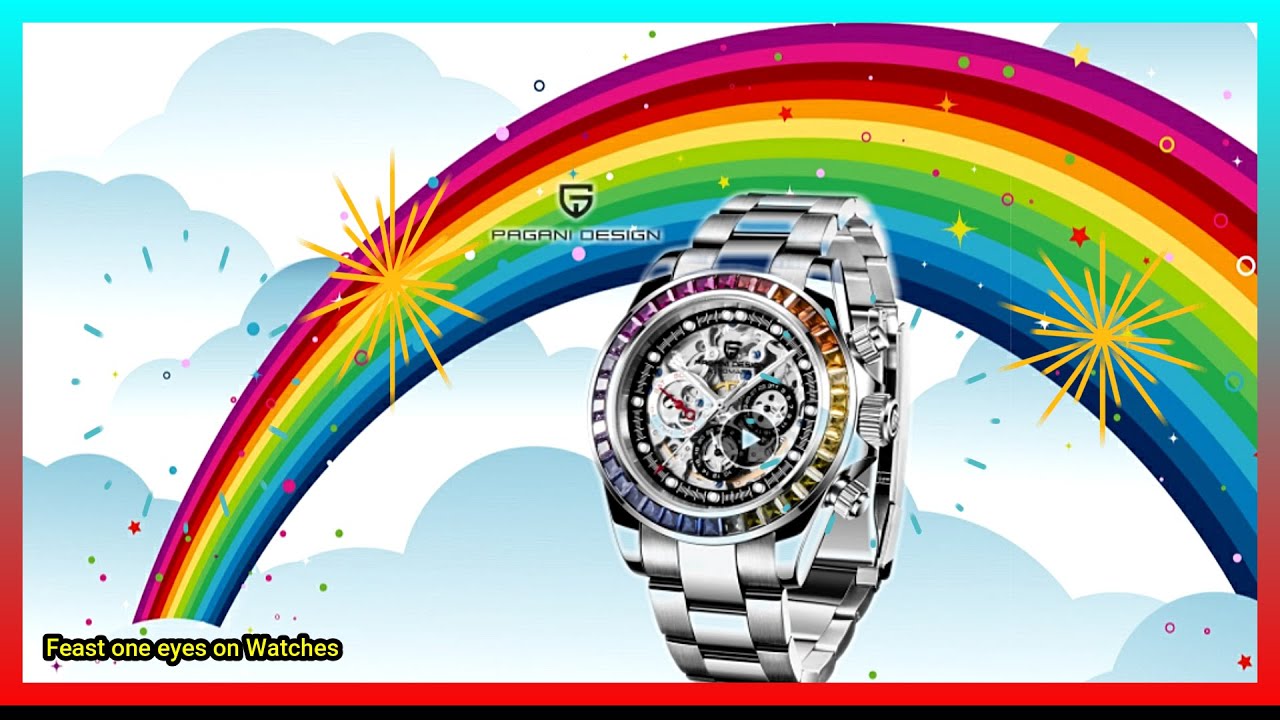 PAGANI Design *Automatic Skeleton * Watch. Full review.