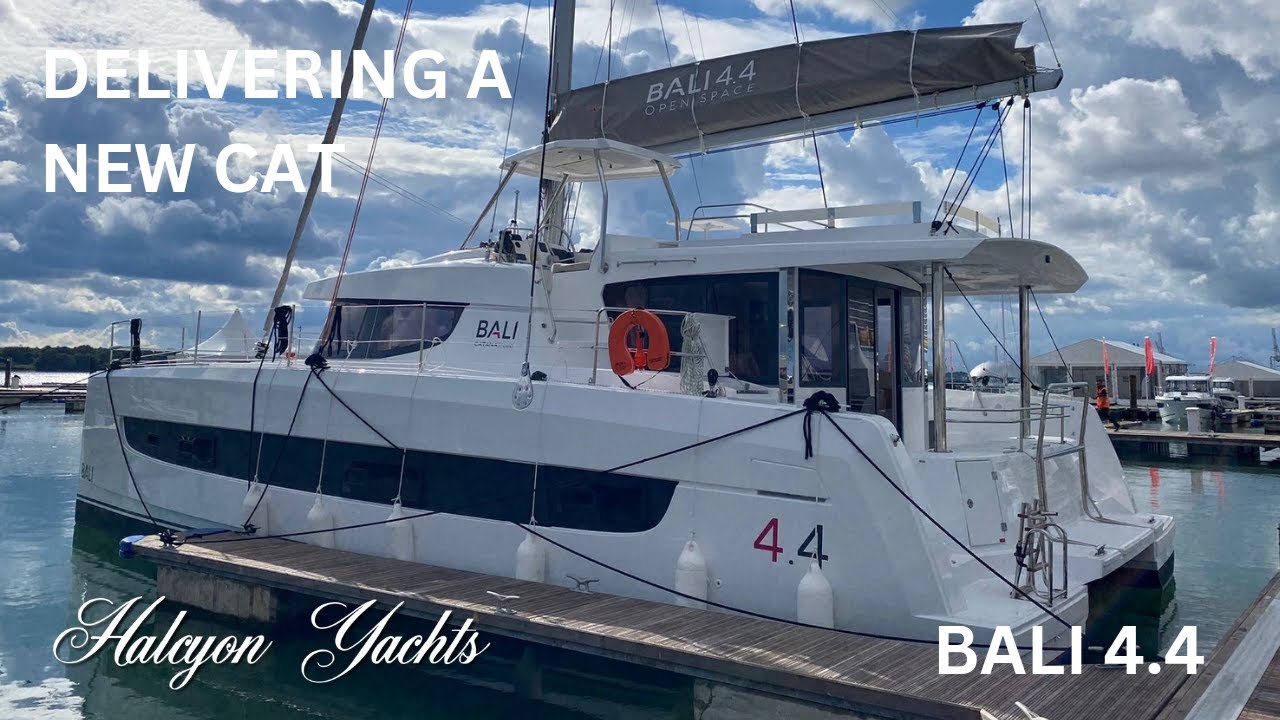 Bali 4.4 Catamaran - A Yacht Delivery from La Rochelle to the Southampton International Boat Show.