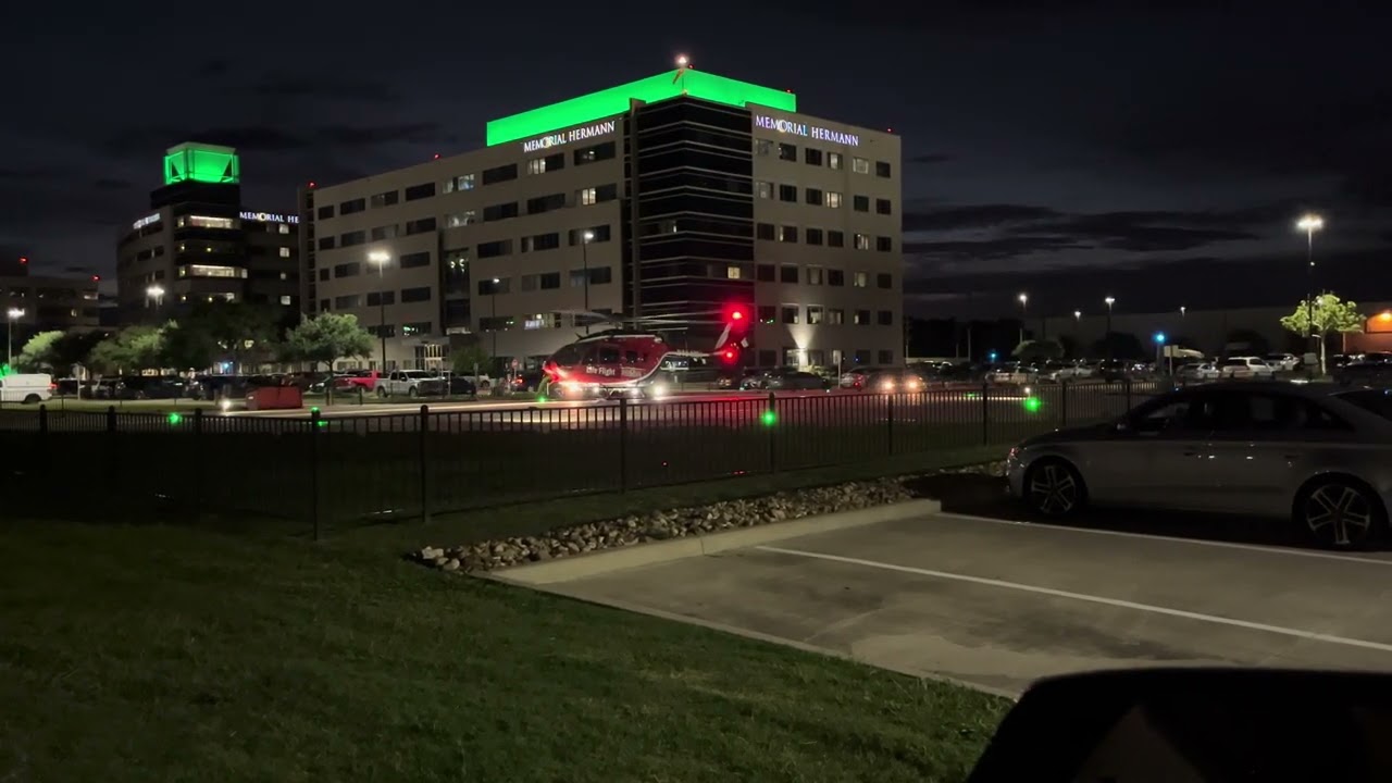 Memorial Hermann Life Flight 4 (Brand New Helicopter)