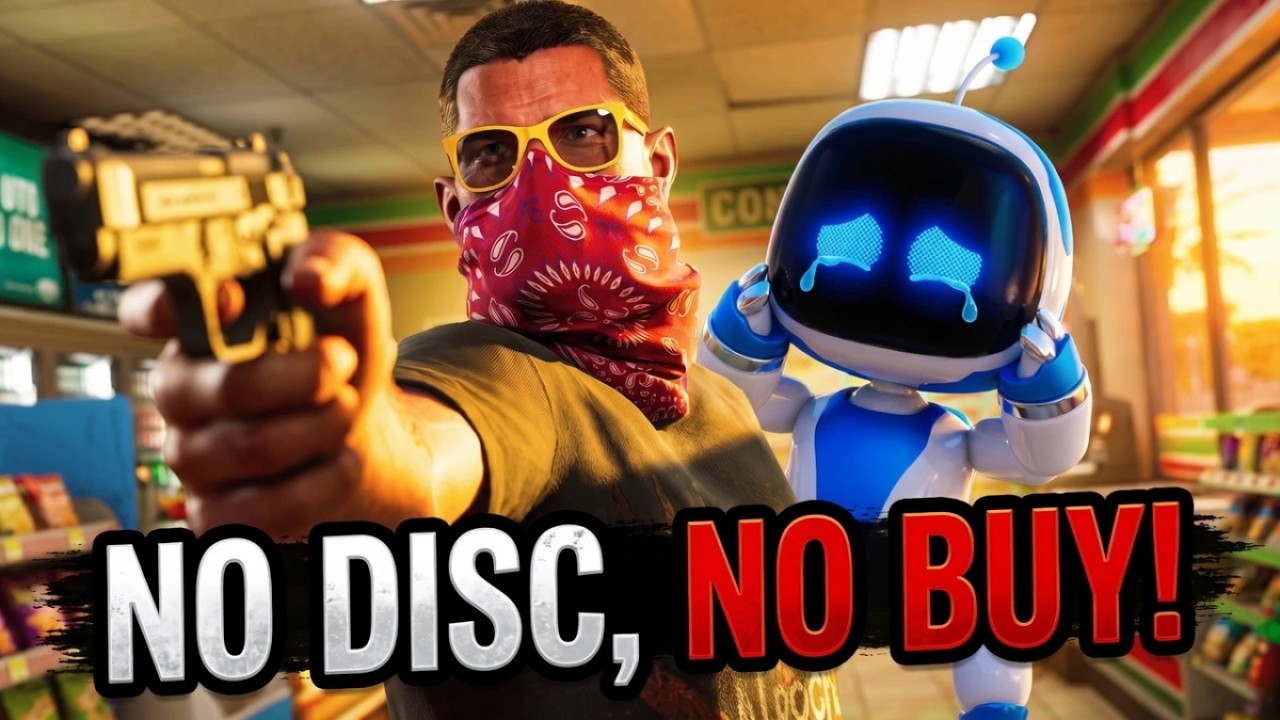 NO DISC NO BUY: PlayStation Boycott BEGINS...