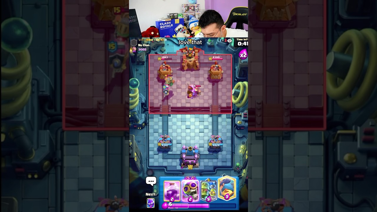 Beating toxic megaknigjt player 😭