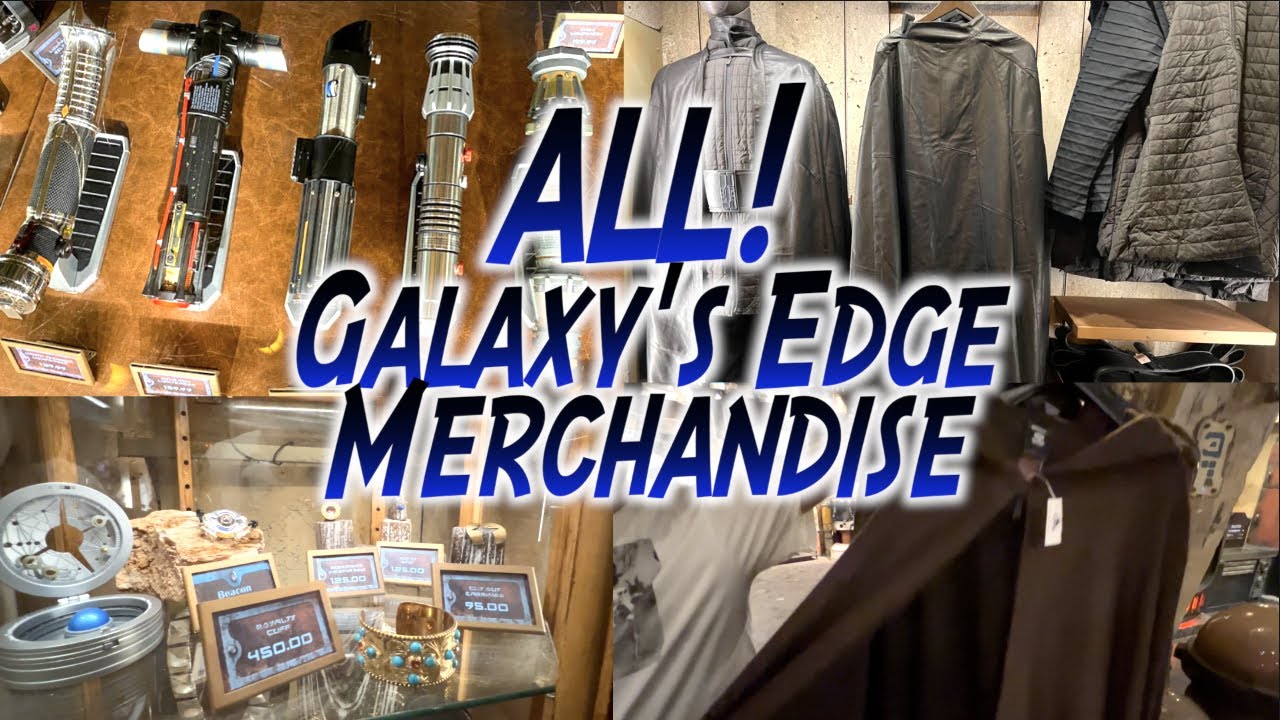 Все товары Star Wars Galaxy's Edge! Прохождение всех магазинов!