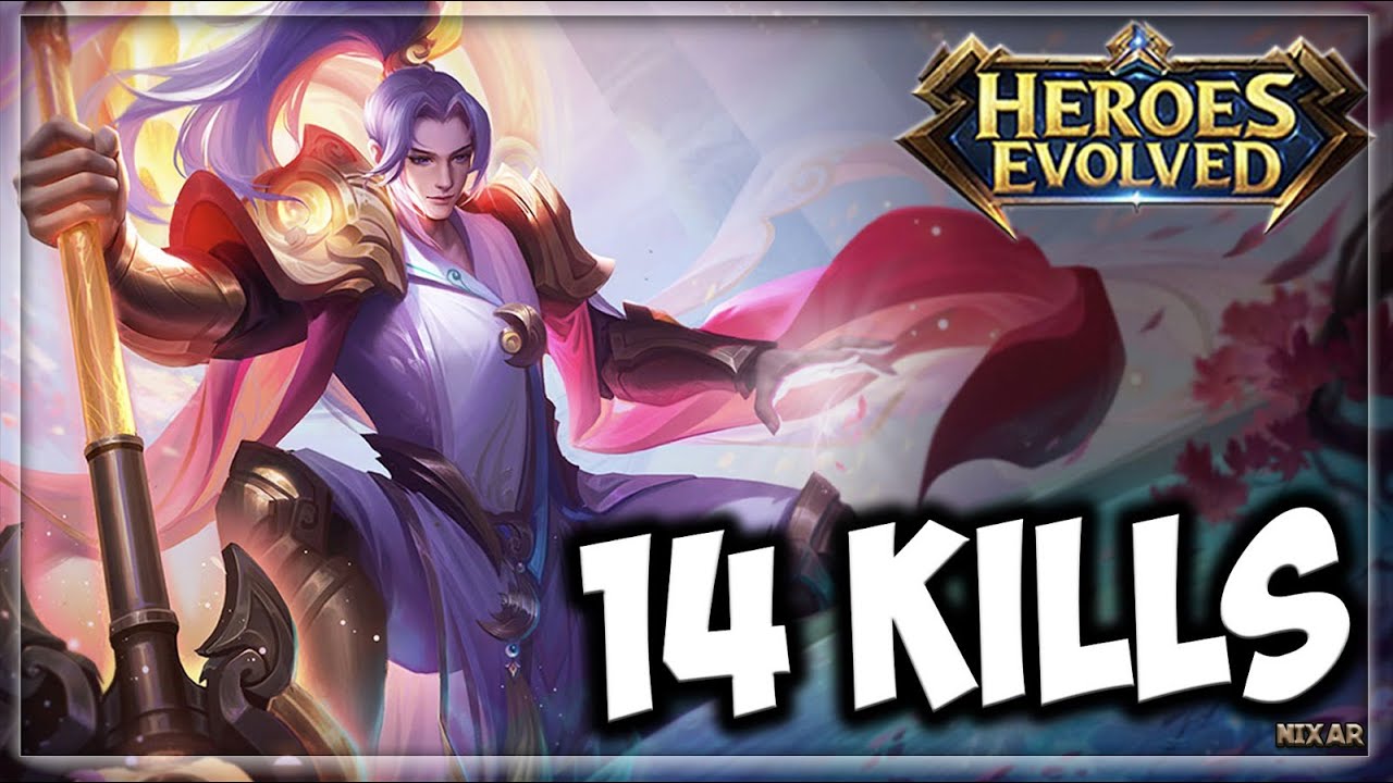 CAN LUBU GET A RAMPAGE?! Heroes Evolved - Lubu Build | Ranked Gameplay | Moon Splendor Skin