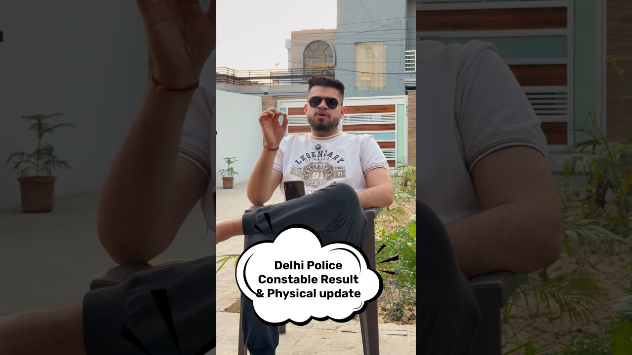 Delhi police Constable 2025 result & Physical update | dp Constable result kab aayega #shorts