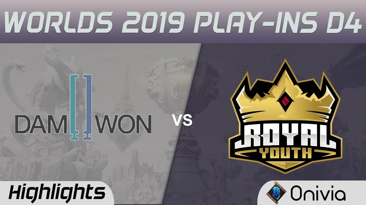 DWG vs RY Highlights Worlds 2019 Play in Damwon Gaming vs Royal Youth by Onivia