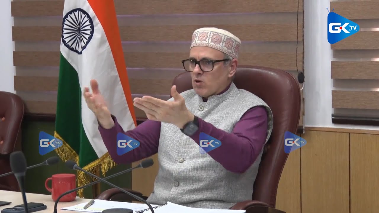 CM Omar Abdullah chairs pre-budget discussions with key departments in Jammu