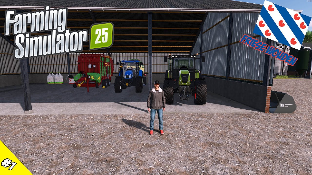 FIRST DAY IN FRISIAN FORESTS! Farming Simulator 25 Frisian Forests #1