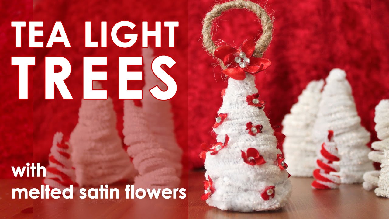 Tea Light Trees Ornament Exchange