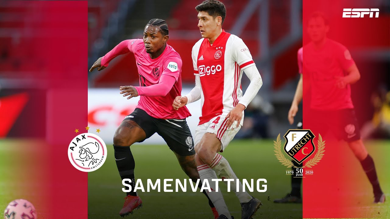 Zit Utrecht Ajax dwars op weg naar de titel? 👀 | Samenvatting Ajax - FC Utrecht | Eredivisie