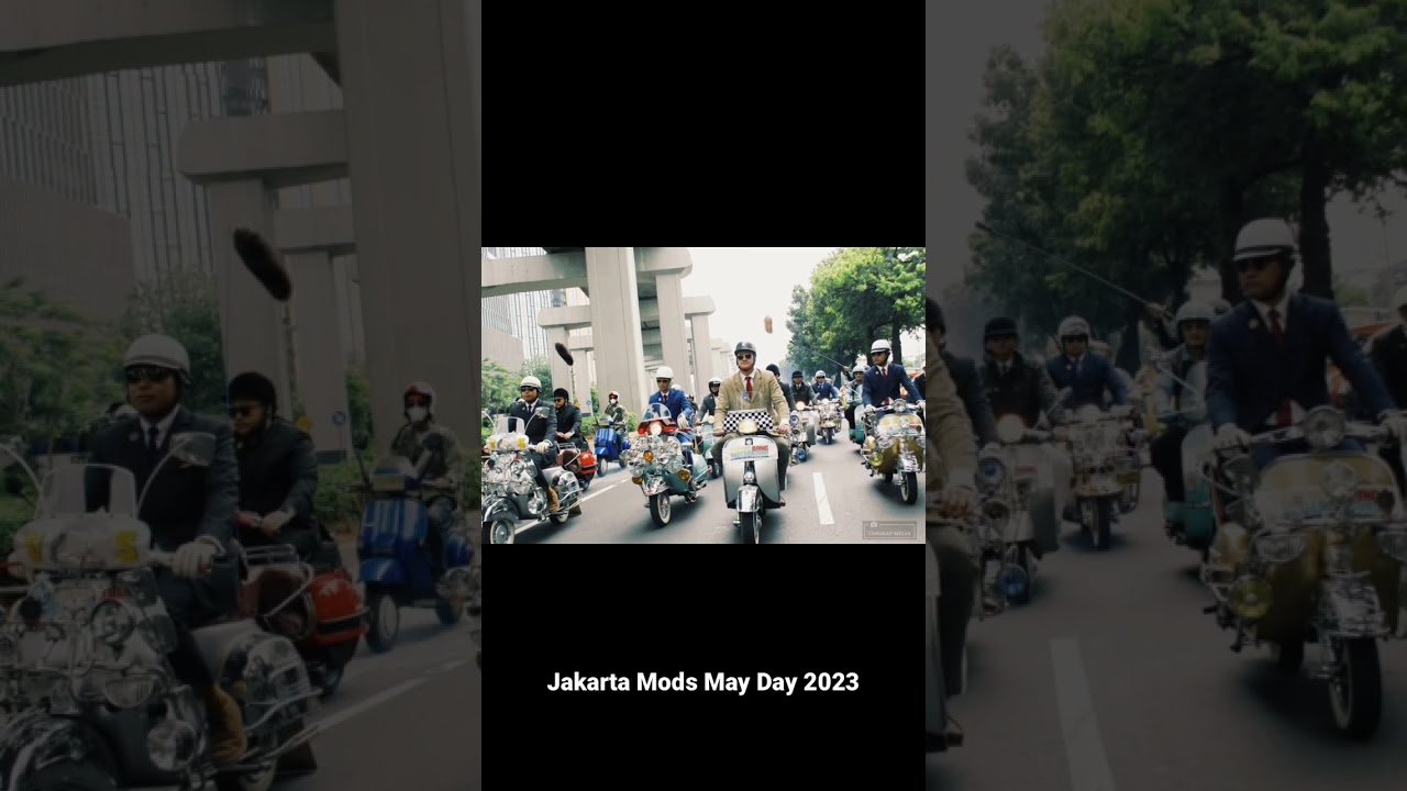 Event Jakarta Mods May Day 2023 At Cibis Park #vespa #JakartaModsMayDay2023 #mods #docmart #vespatua