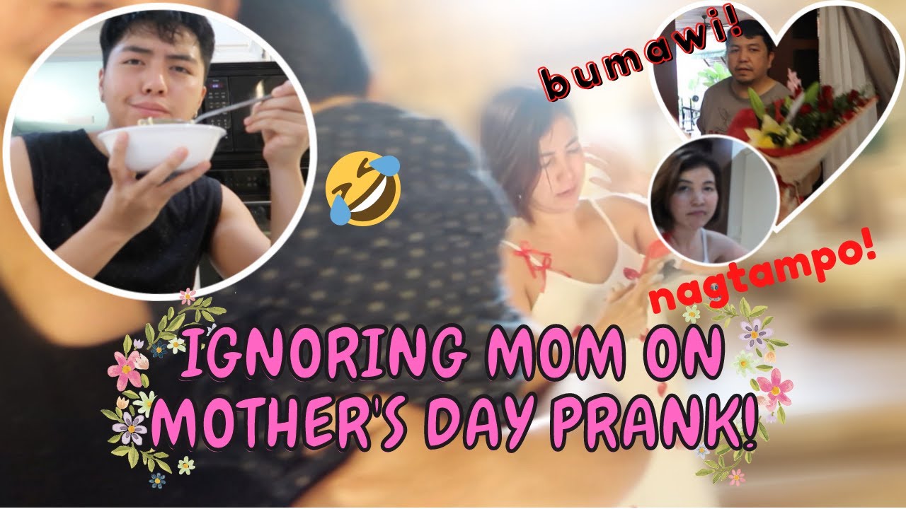 IGNORING Mommy PRANK on Mother’s Day! *she got mad