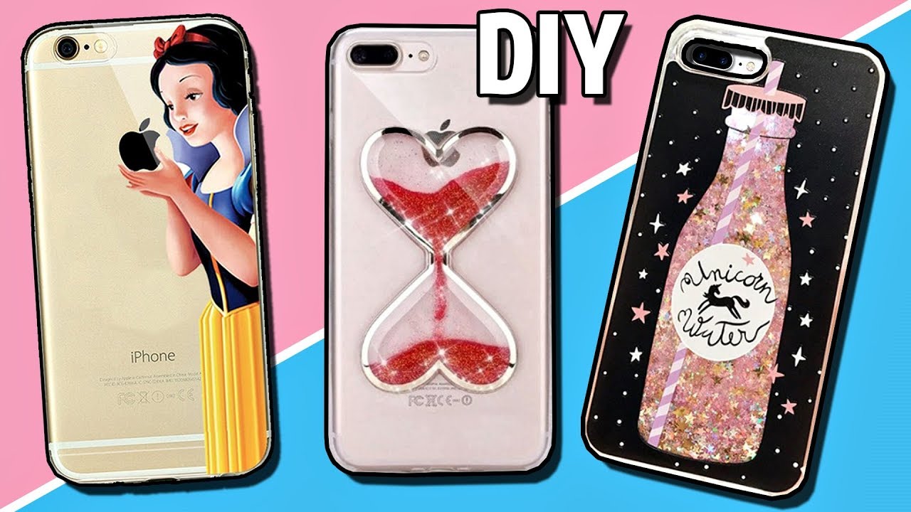 DIY: CAPINHAS DE CELULAR CRIATIVAS | Phone Case DIY Projects