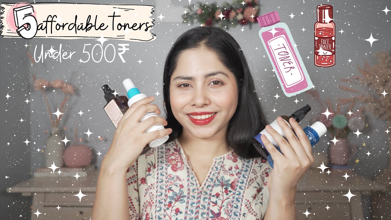 Top 5 Affordable Toners From Indian Skincare Brands✨under 499₹