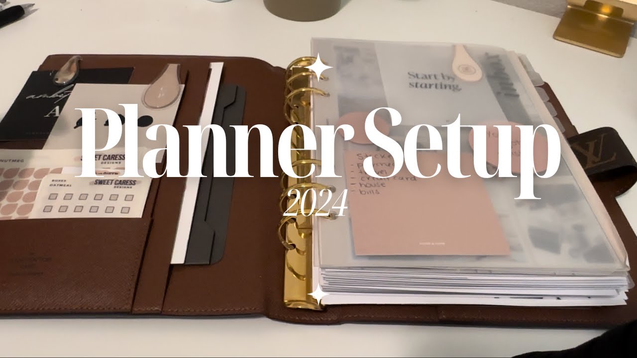 2024 Planner Setup