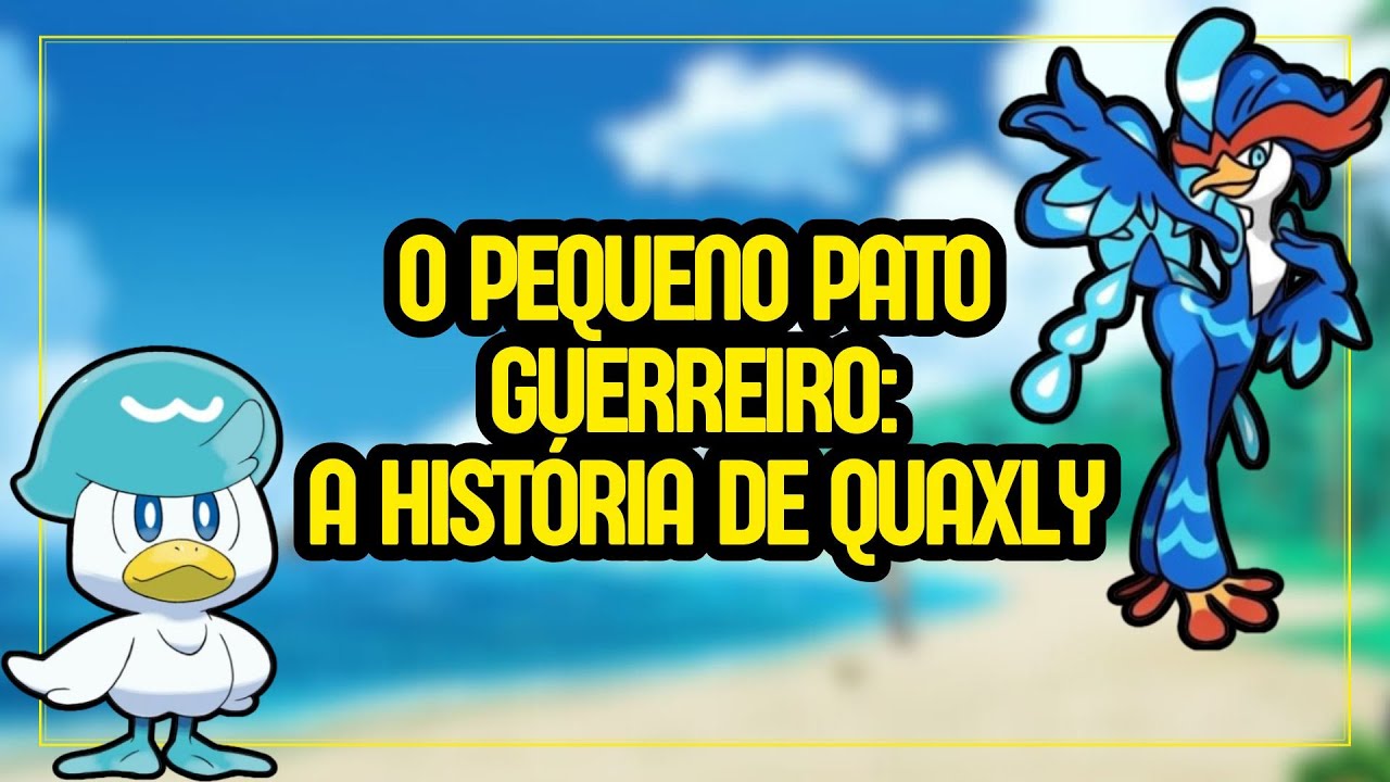 O pequeno pato guerreiro: A história de QUAXLY!