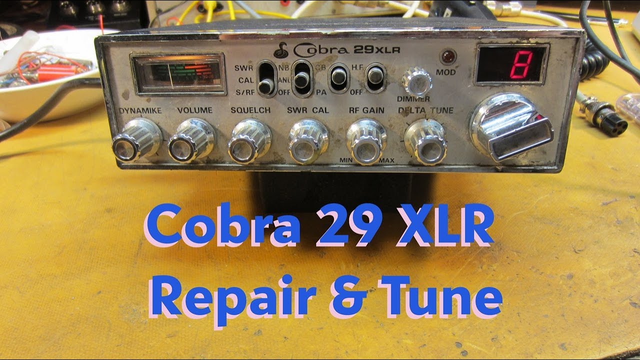 Ремонт и настройка Cobra 29 XLR