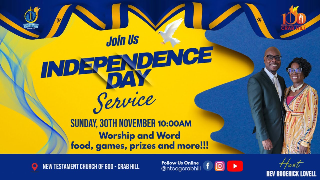 INDEPENDENCE DAY SERVICE — LIVE from Crab Hill NTCOG
