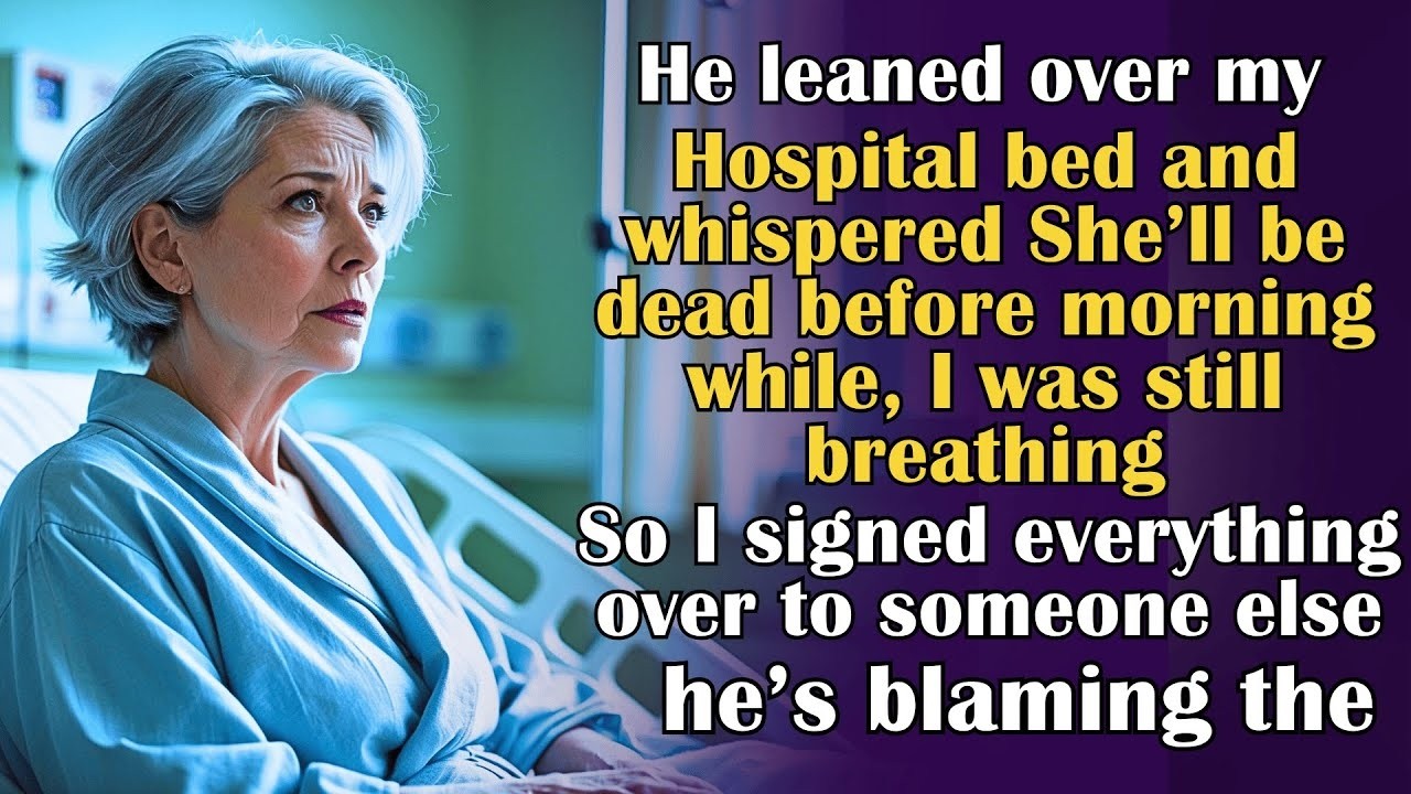 My Son Whispered at My Hospital Bed She’ll Be Dead Before Morning—So I Woke Up, and Removed Him