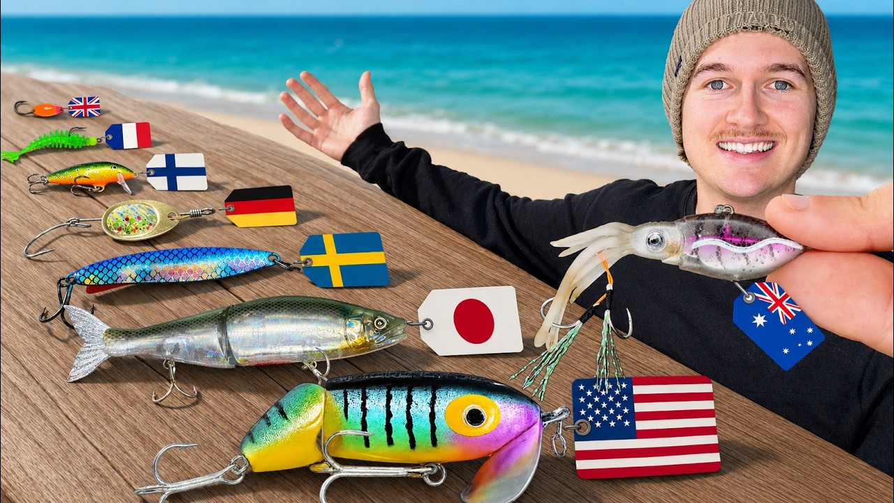 I Fished Lures From Every Country