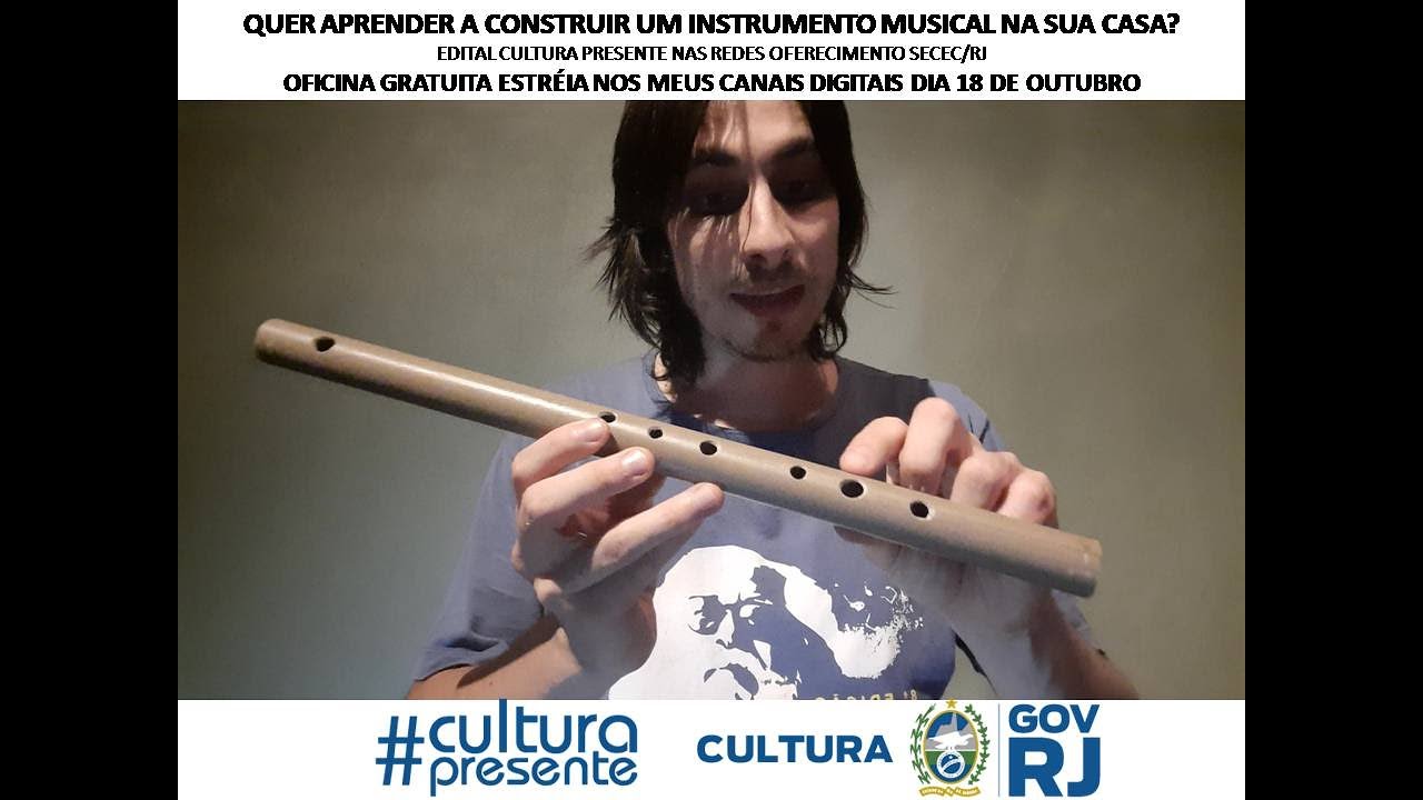 Construa sua flauta (pífano) de cano de PVC em casa, por Daniel Horn Music