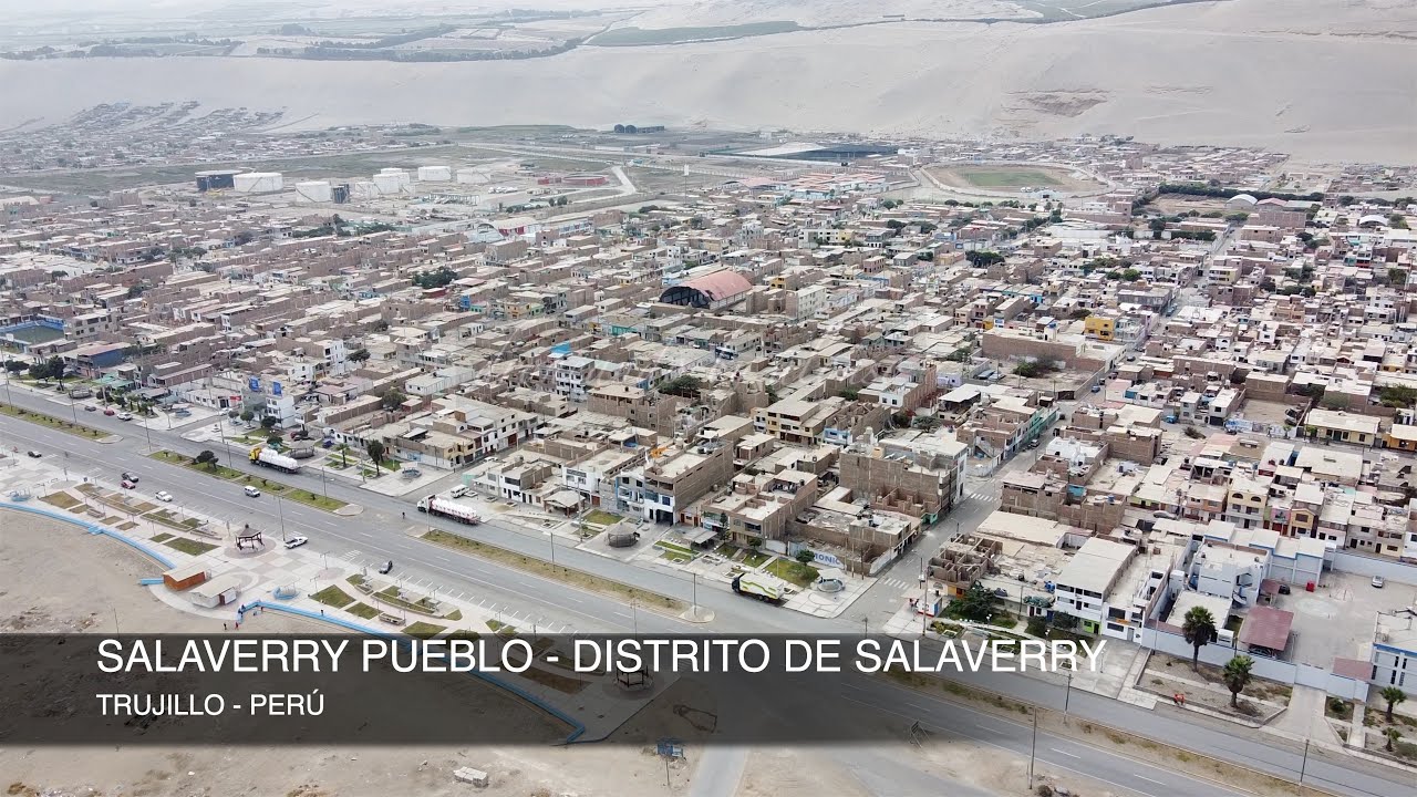 DRONE DJI MAVIC 4K - SALAVERRY PUEBLO (TRUJILLO - PERÚ)
