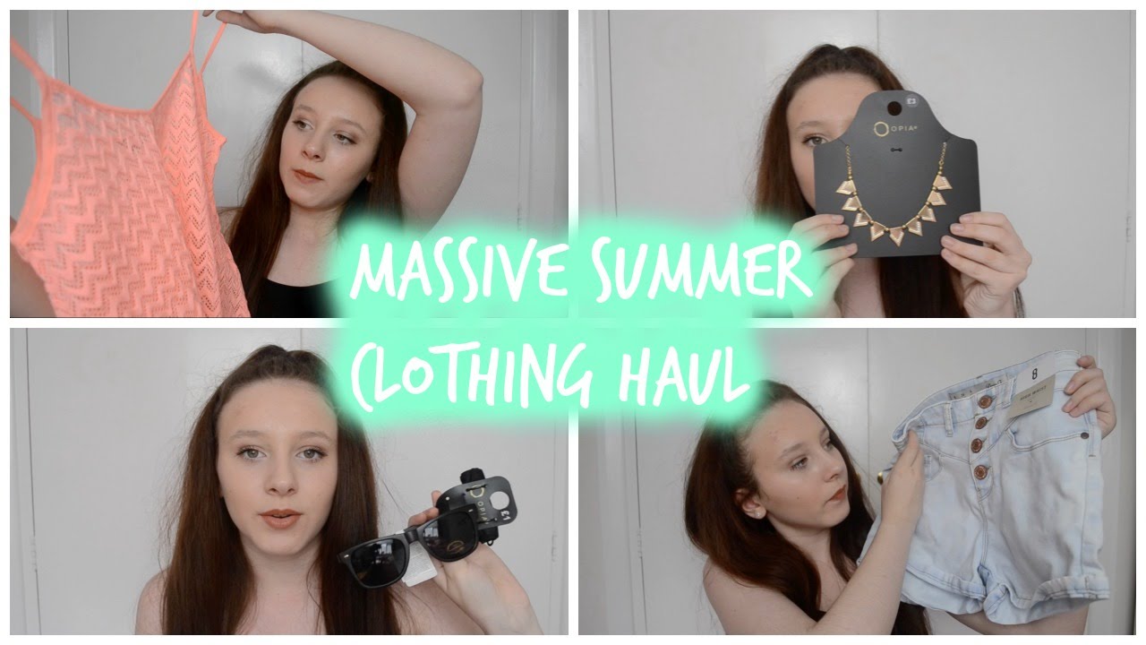 Massive Summer Clothing Haul | Abi Forrester