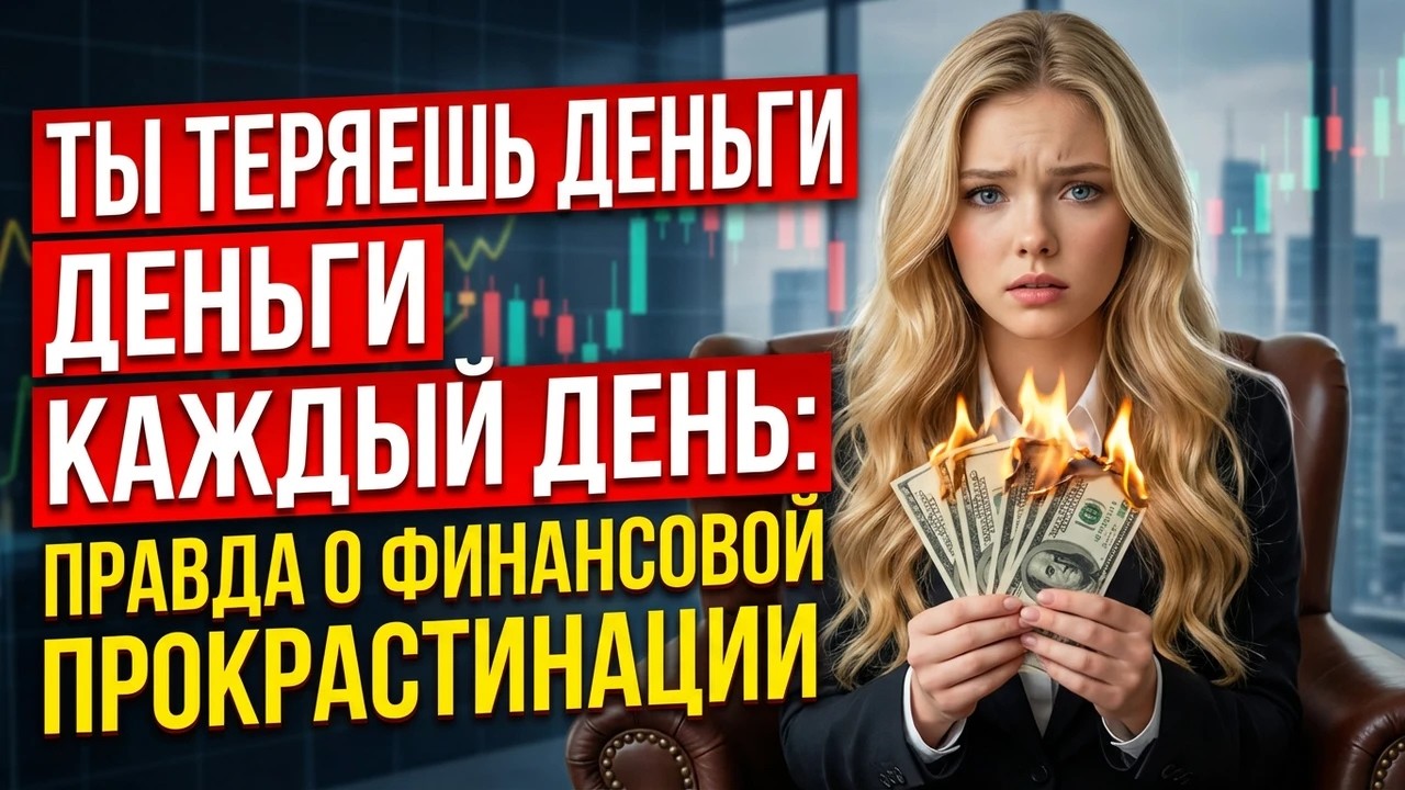 Финансовая прокрастинация: Почему ты до сих пор не богат (и как это остановить сегодня)