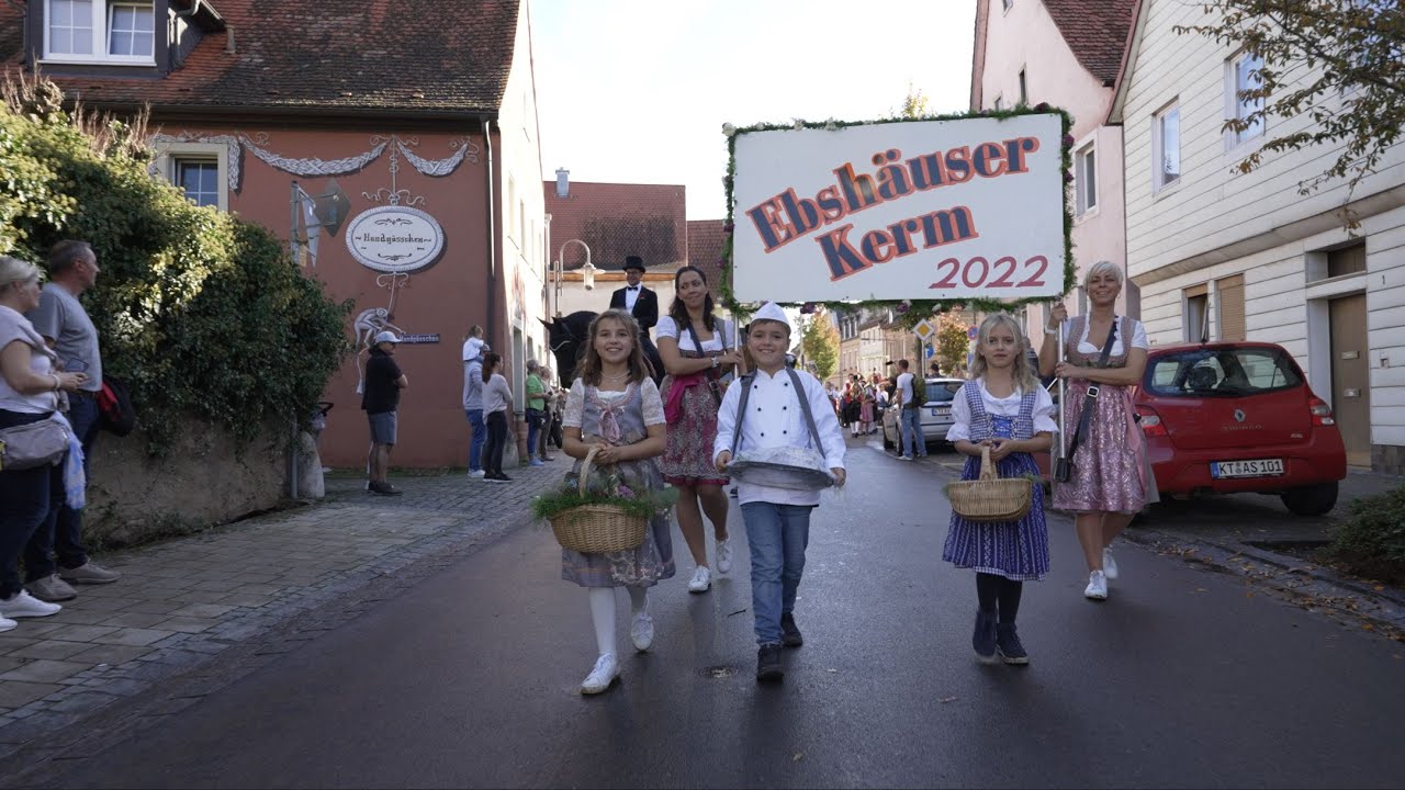 Ebshäuser Kerm 2022 - Kirchweih in Etwashausen (Kitzingen) KURZVERSION