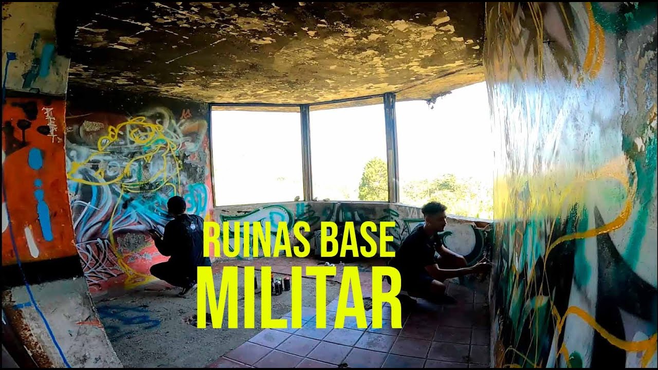 EXPLORANDO BASE MILITAR AB4NDONADA, Graffiti Quickpiece