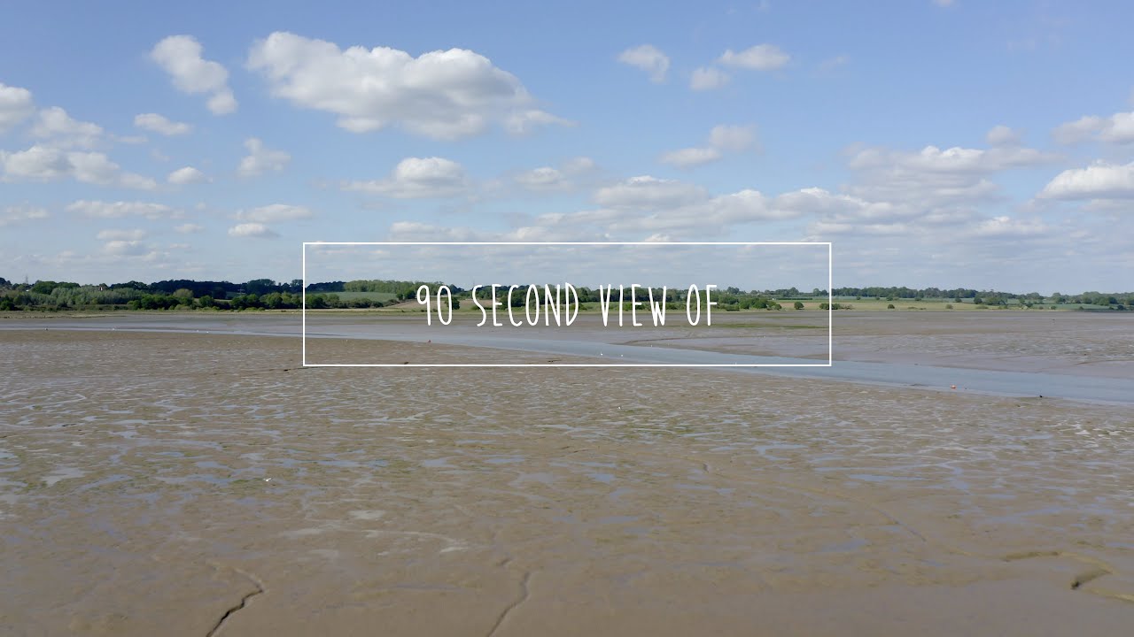 90 second view of.... Manningtree & Mistley, Essex, U.K. - 4K