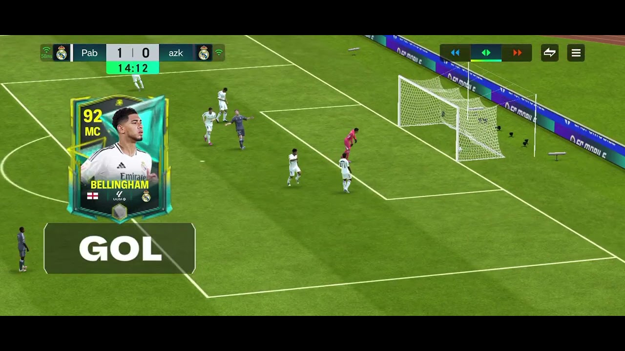 Jugando FIFA 