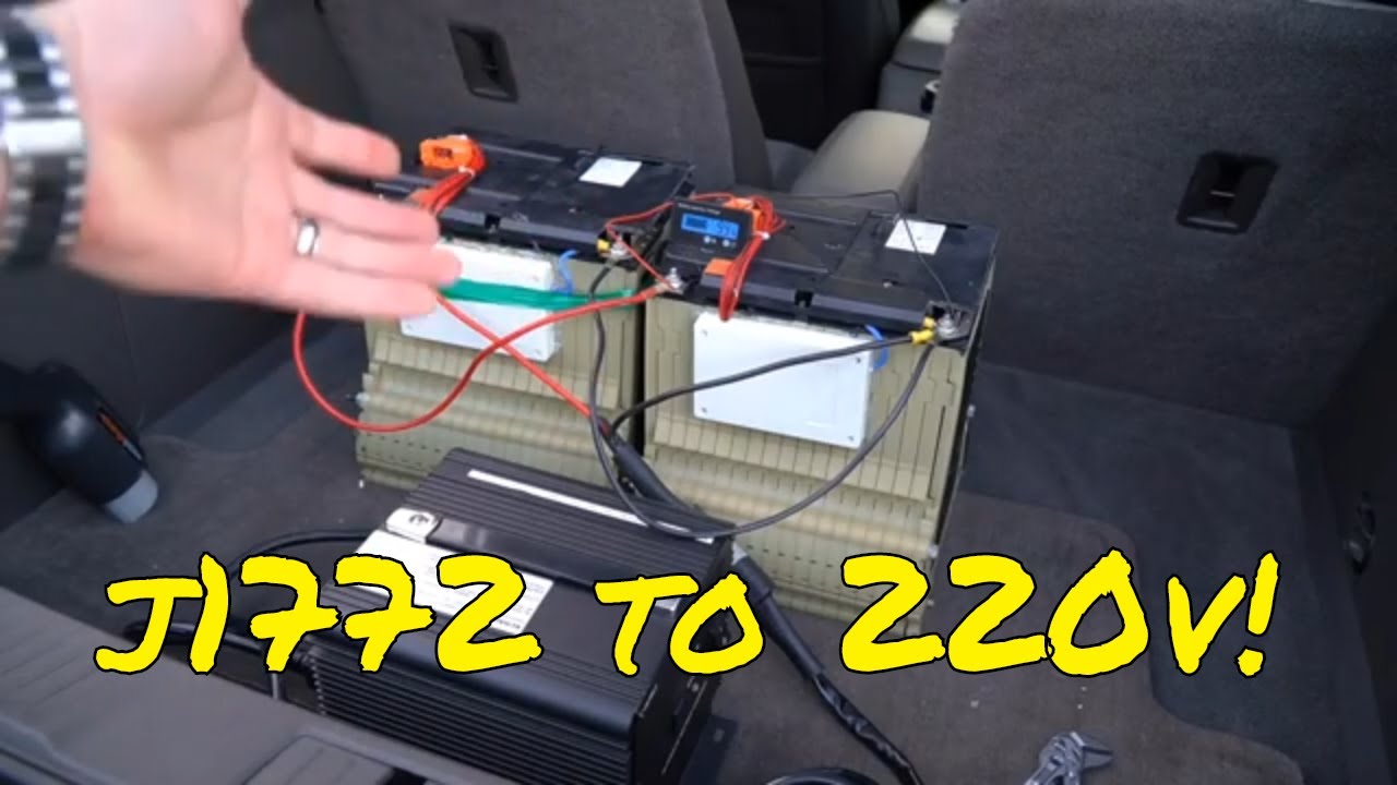J1772 to 220v / 240v converter, charge any battery using a public charger!  CitiCar