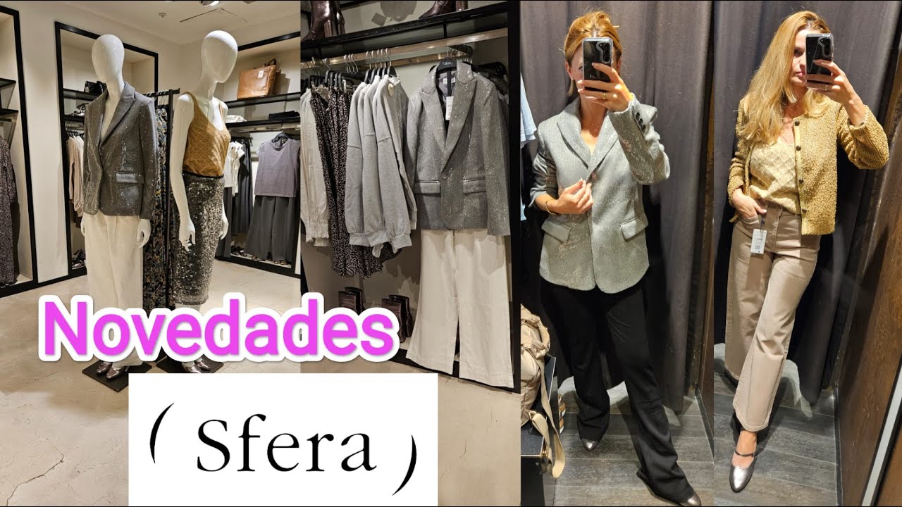 Sfera NOVEDADES Otoño Probando la Nueva Colección Tendencias Outfits Otoño Nueva Temporada Calzado