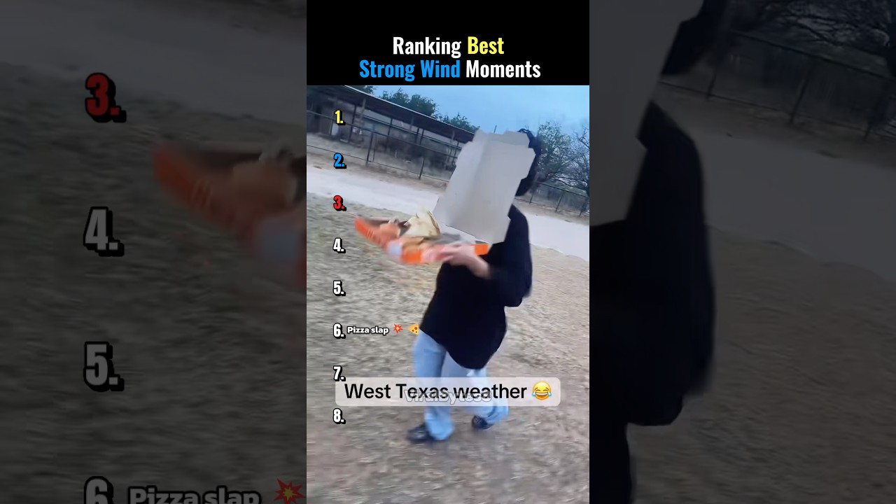 Ranking Best Strong Wind Moments 😂