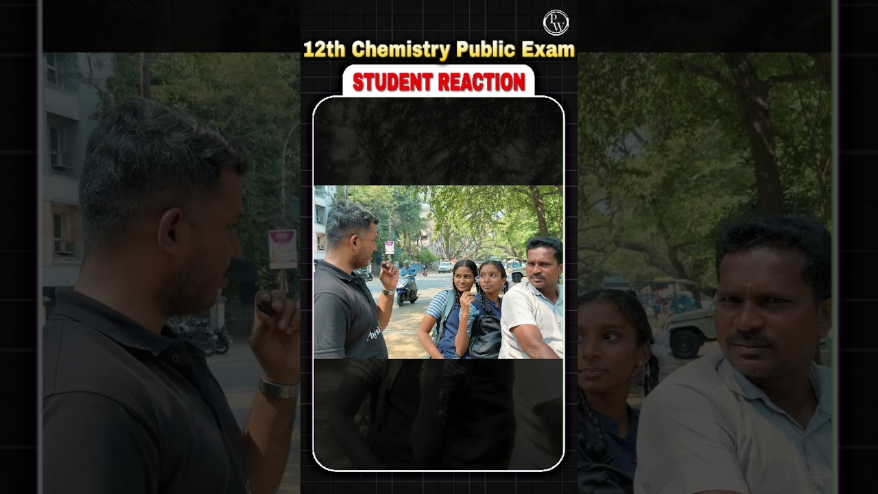 What REALLY Happened in 12th Chemistry Public Exam 2026? Student's Reply #12thpublicexam2026