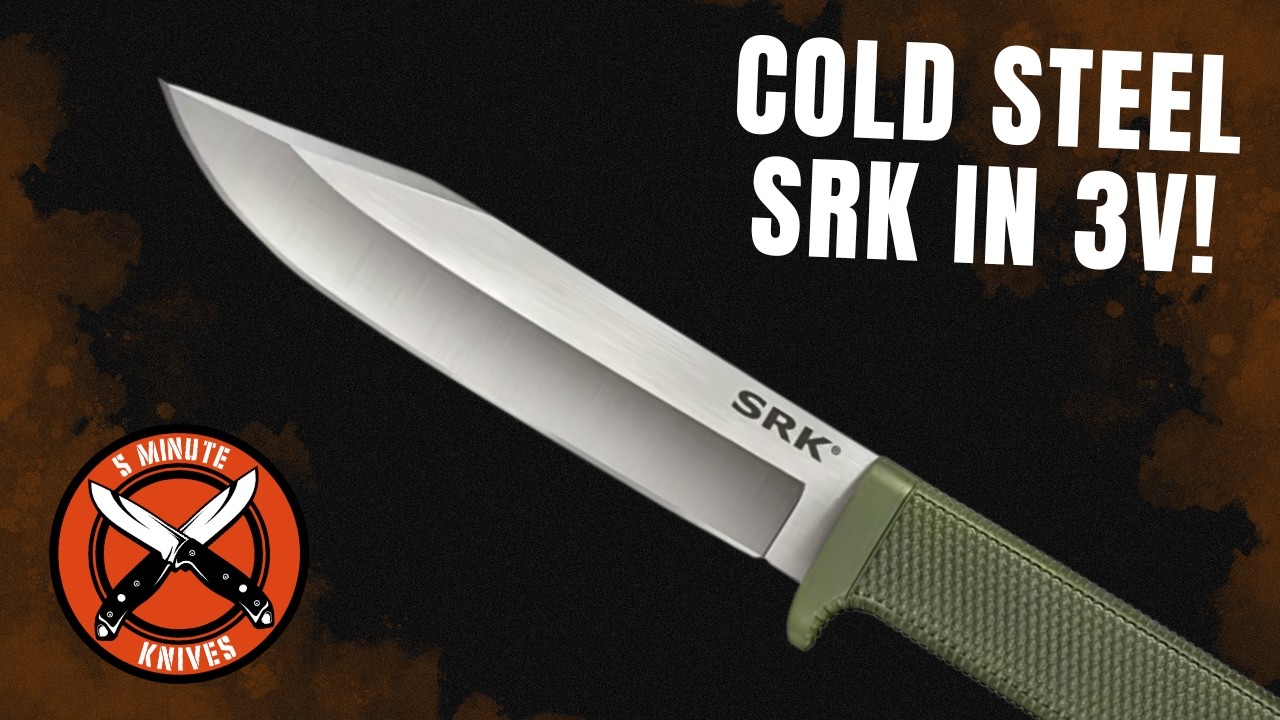 🔪 Cold Steel SRK CPM3V - A Sheath Worth Making…