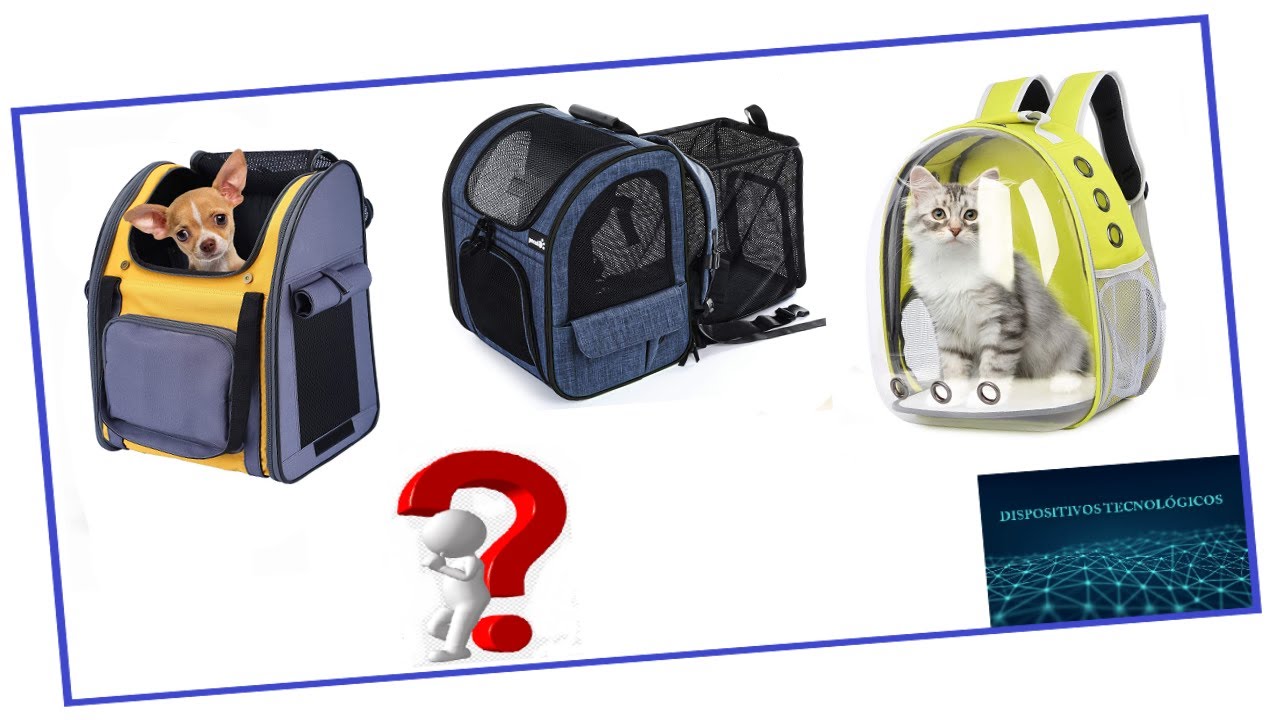 🐱 10 mejores MOCHILAS para MASCOTAS | AMAZON 🐶👍