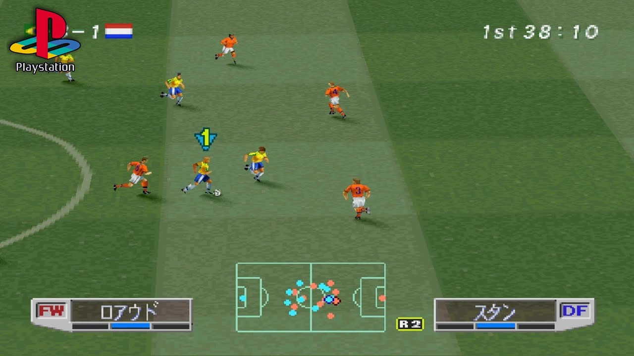 World Soccer Winning Eleven 3: Final Ver. (PS1 Gameplay)