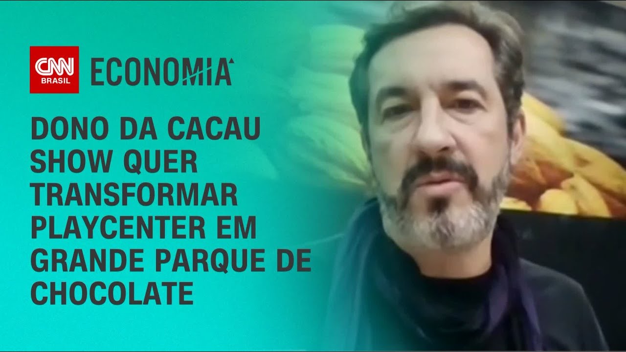 Dono da Cacau Show quer transformar Playcenter em grande parque de chocolate | CNN PRIME TIME