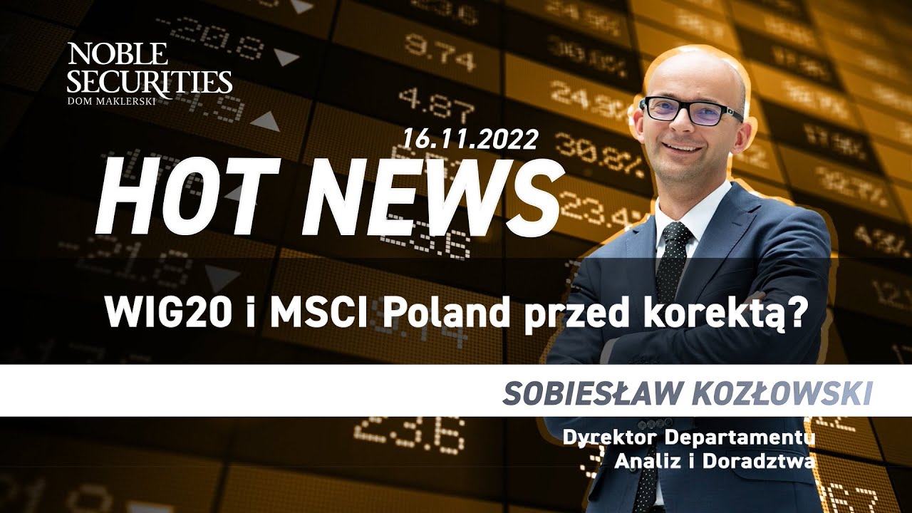 WIG20 i MSCI Poland przed korektą?