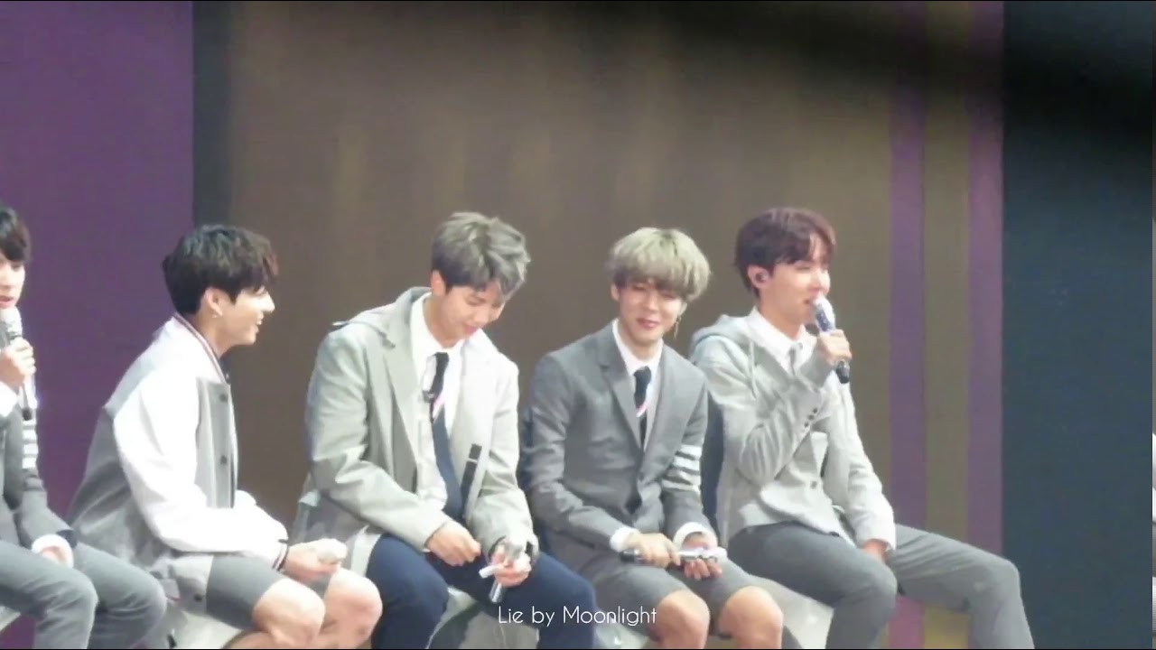 180114 BTS 4TH MUSTER Day2 - 흥! 팀 너무 귀엽다 JIMIN SUGA