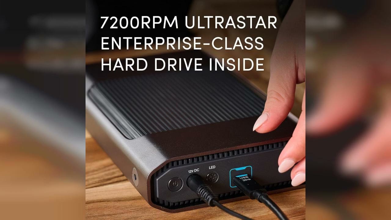 Review: SanDisk Professional 8TB G-Drive Enterprise-Class External Desktop Hard Drive - 7200RP...