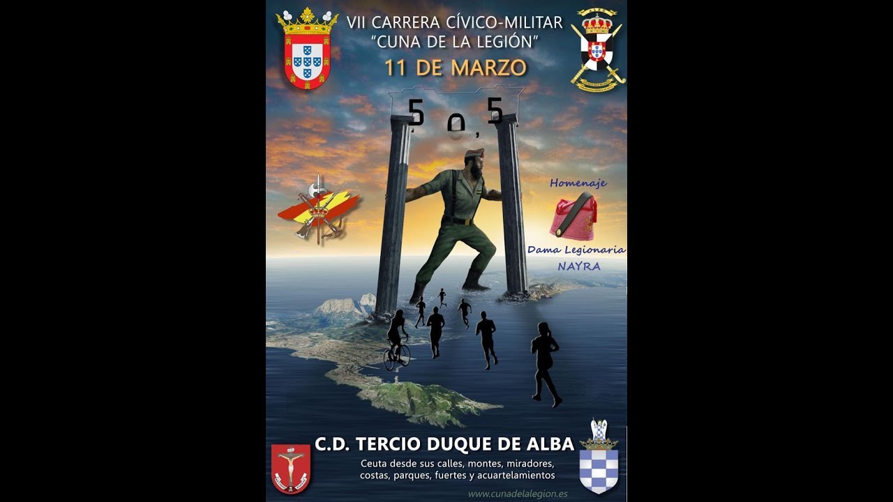META VII CARRERA CÍVICO MILITAR CUNA DE LA LEGIÓN