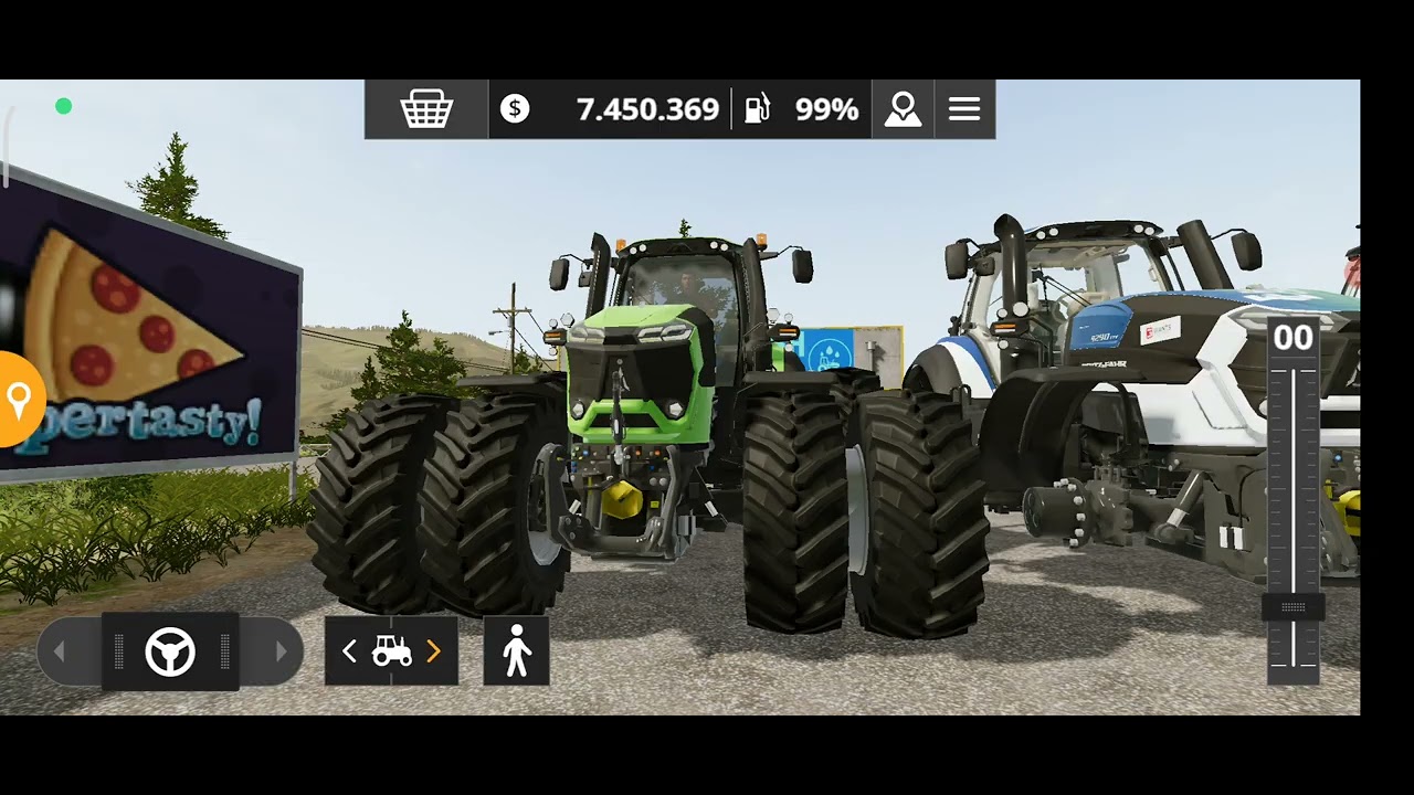 como agregar ruedas al tractor u otros vehículos. farming simulator 20